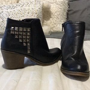 Black Studded Booties : Mossimo Supply Co
